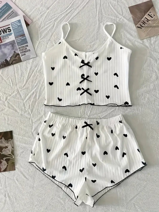 Women's Pajama Set with Butterfly