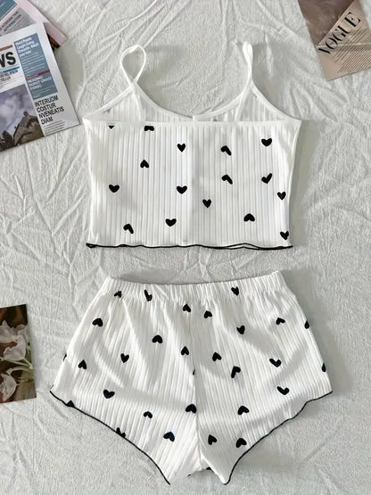 Women's Pajama Set with Butterfly