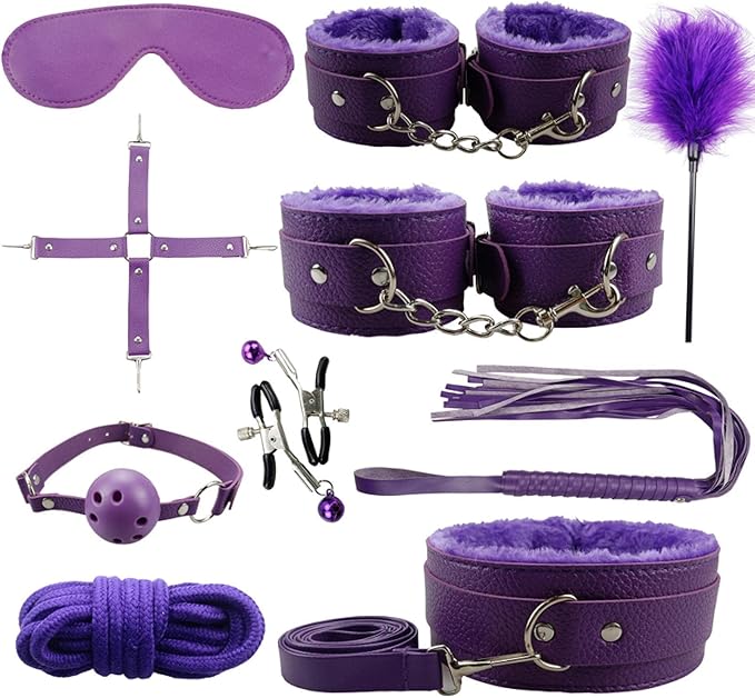 Luxury 50 Shades Leather Kit 10 pieces