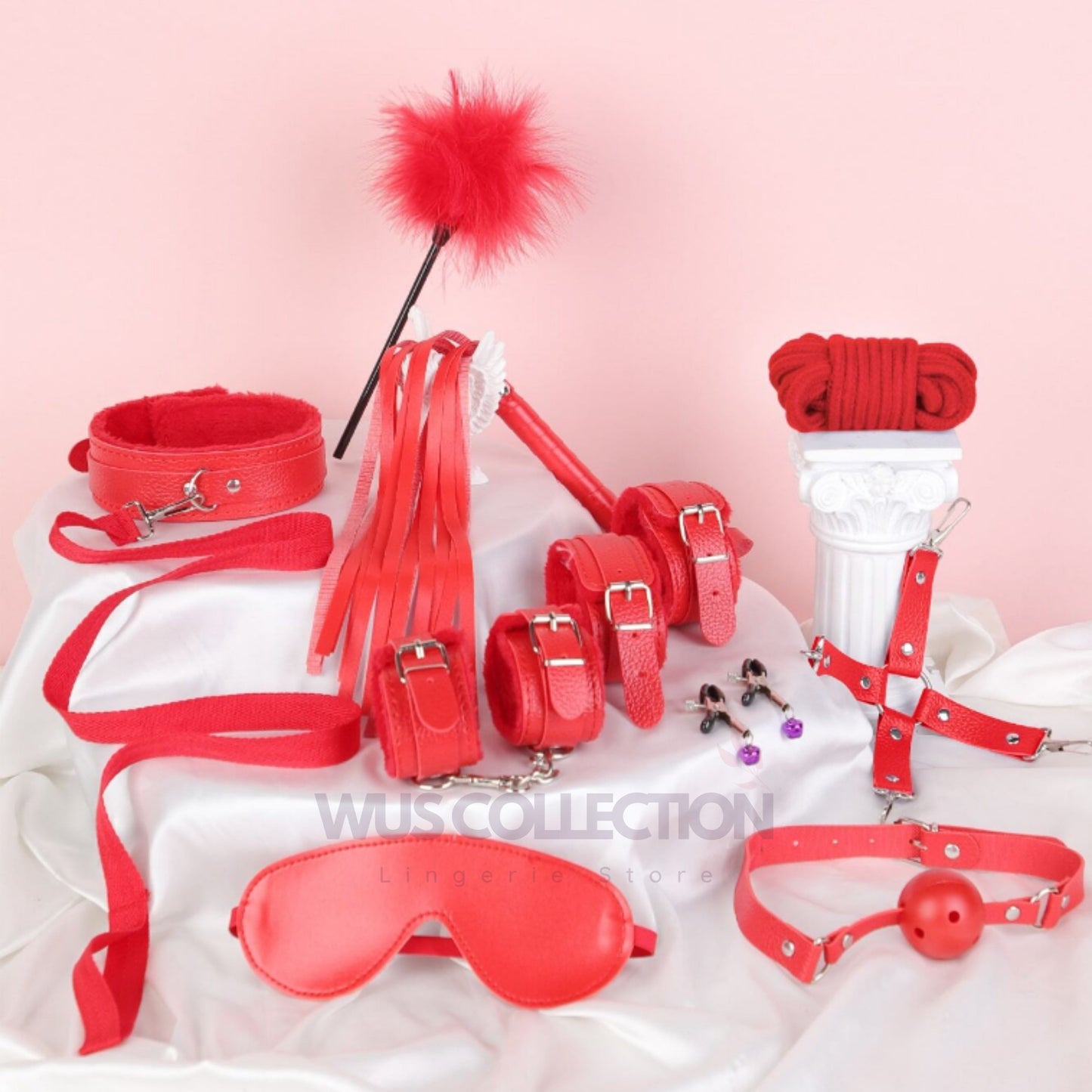 Luxury 50 Shades Leather Kit 10 pieces