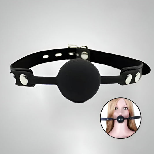 Silicone Open Mouth Ball Gag