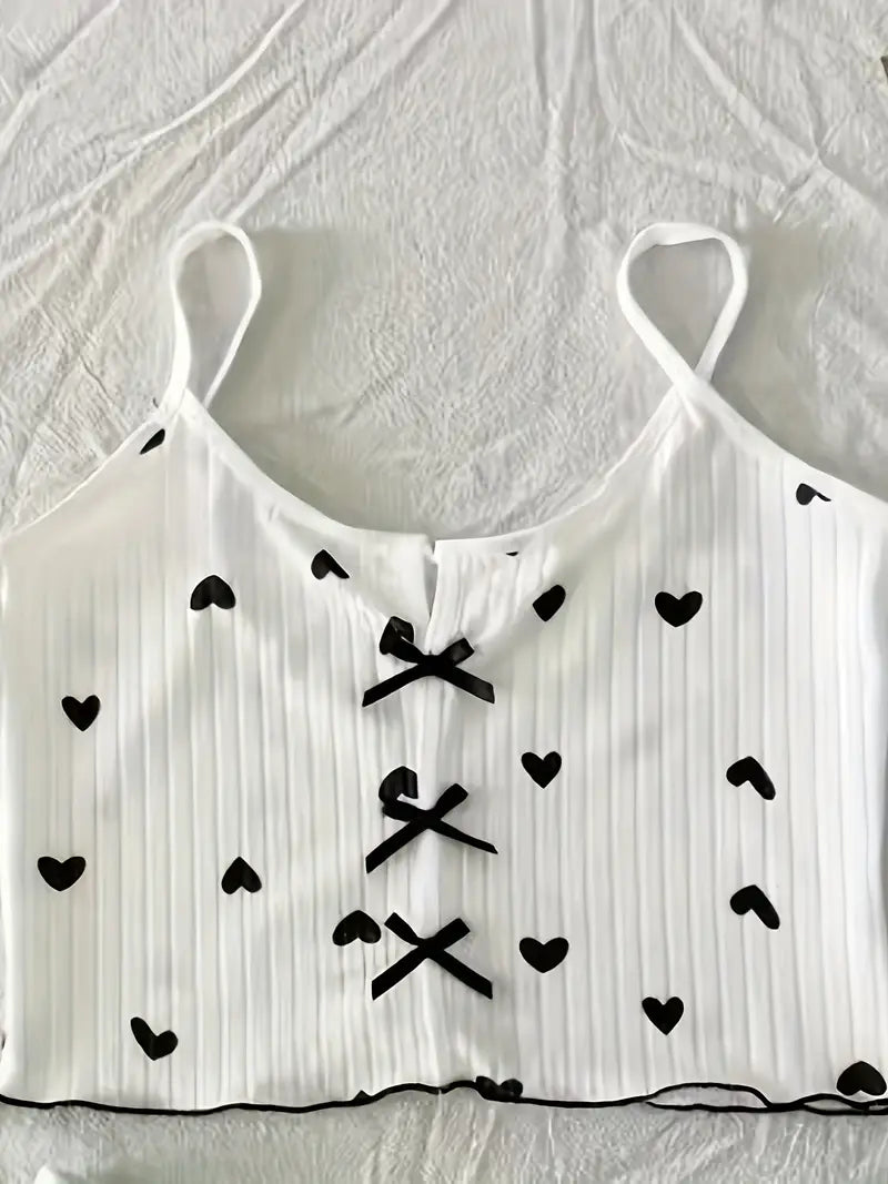 Women's Pajama Set with Butterfly