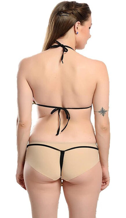 See-Through Lace Bra Set